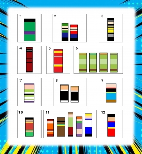 Quiz to identify heros through colour coding The Drop Zone Quiz